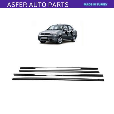 Cadre de fenêtre chromé, 4 pièces pour Albea 2002-2013