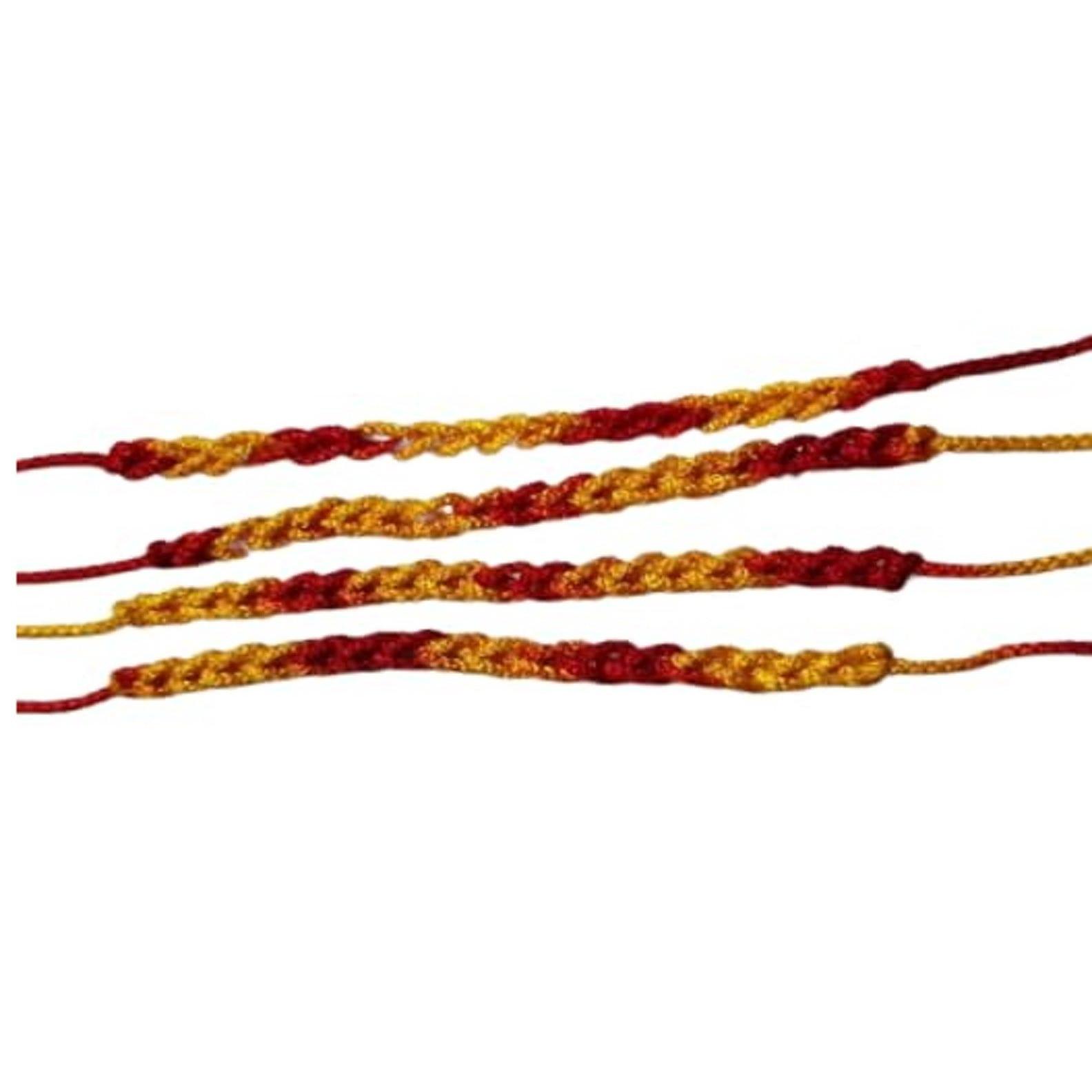

@ Rakhi Bracelet Kalawa Style For Raksha Bandhan Zr-2871-60%Off