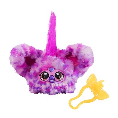 HASBRO Furby Furblets Hip Bop Mini Furby Electric Plush Toy for Boys and Ages Pink and New Model Friends, 45+ Sounds, Language, Girls, 6+, Purple,