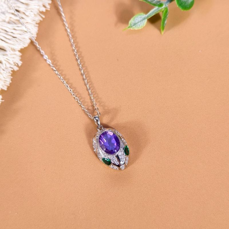 S925 Sterling Silver Clover Necklace Women Simple Niche Design Clavicle Chain 925 silver