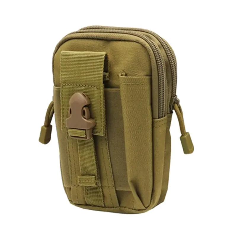 Tactical Molle Waist Pouch Outdoor Hunting Camping Men EDC Tool Bag Utility Gadget Organizer Vest Pack Purse Mobile Phone Case
