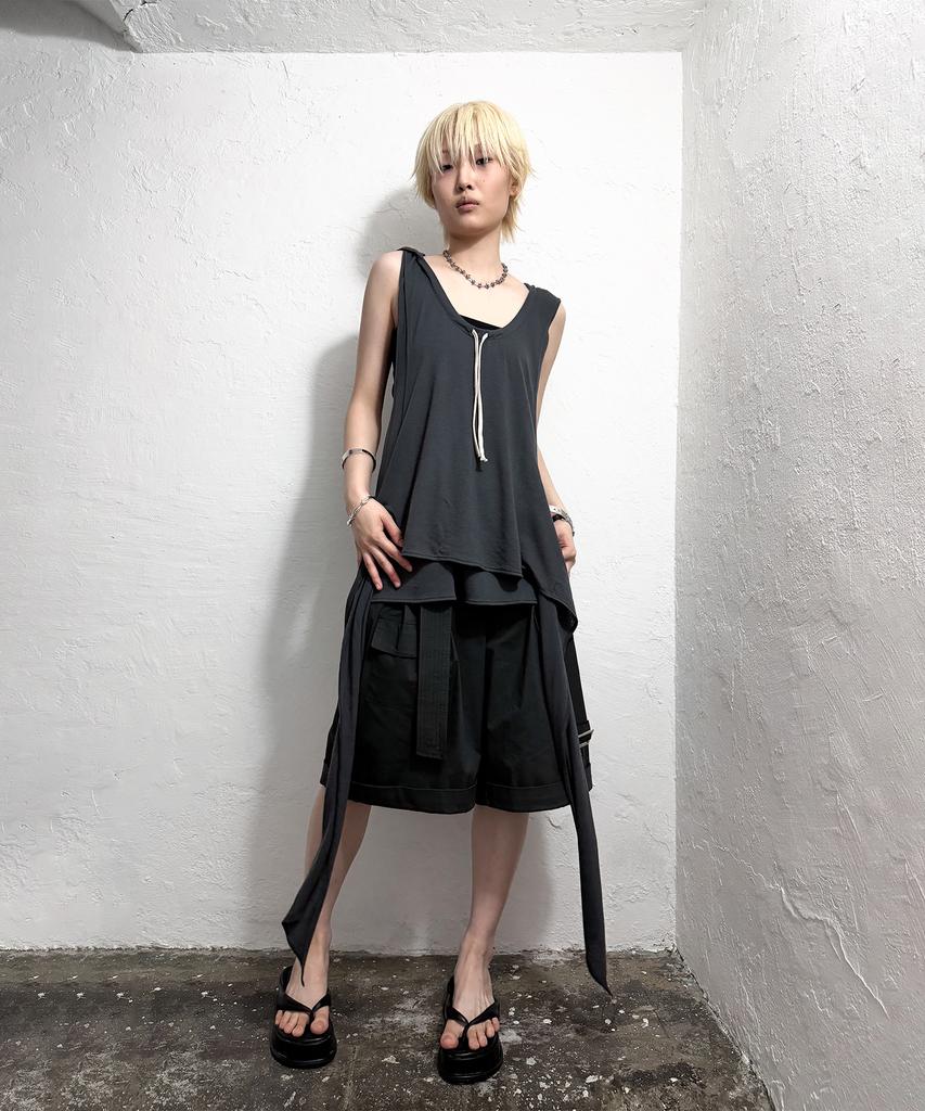 Loose Knotted Back Hoodie