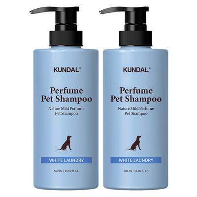 Přírodní jemný parfémovaný psí šampon Bělicí vůně, 500 ml, 2 ks., Korejský šampon pro domácí mazlíčky