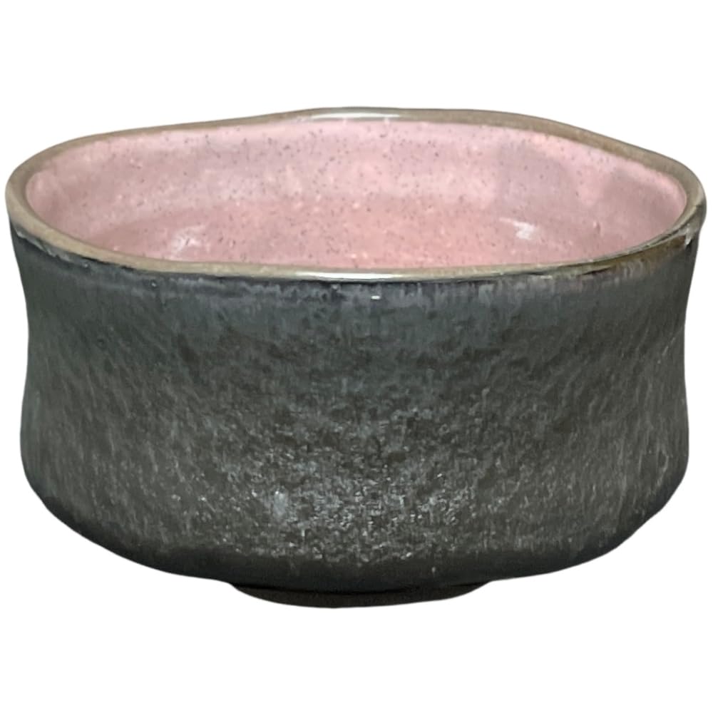 

Matcha x x Pink Glaze with Black Mino Made in Japan Ale-net Bowl, W12.4 D12.4 H7.2cm, Satin, Ware,