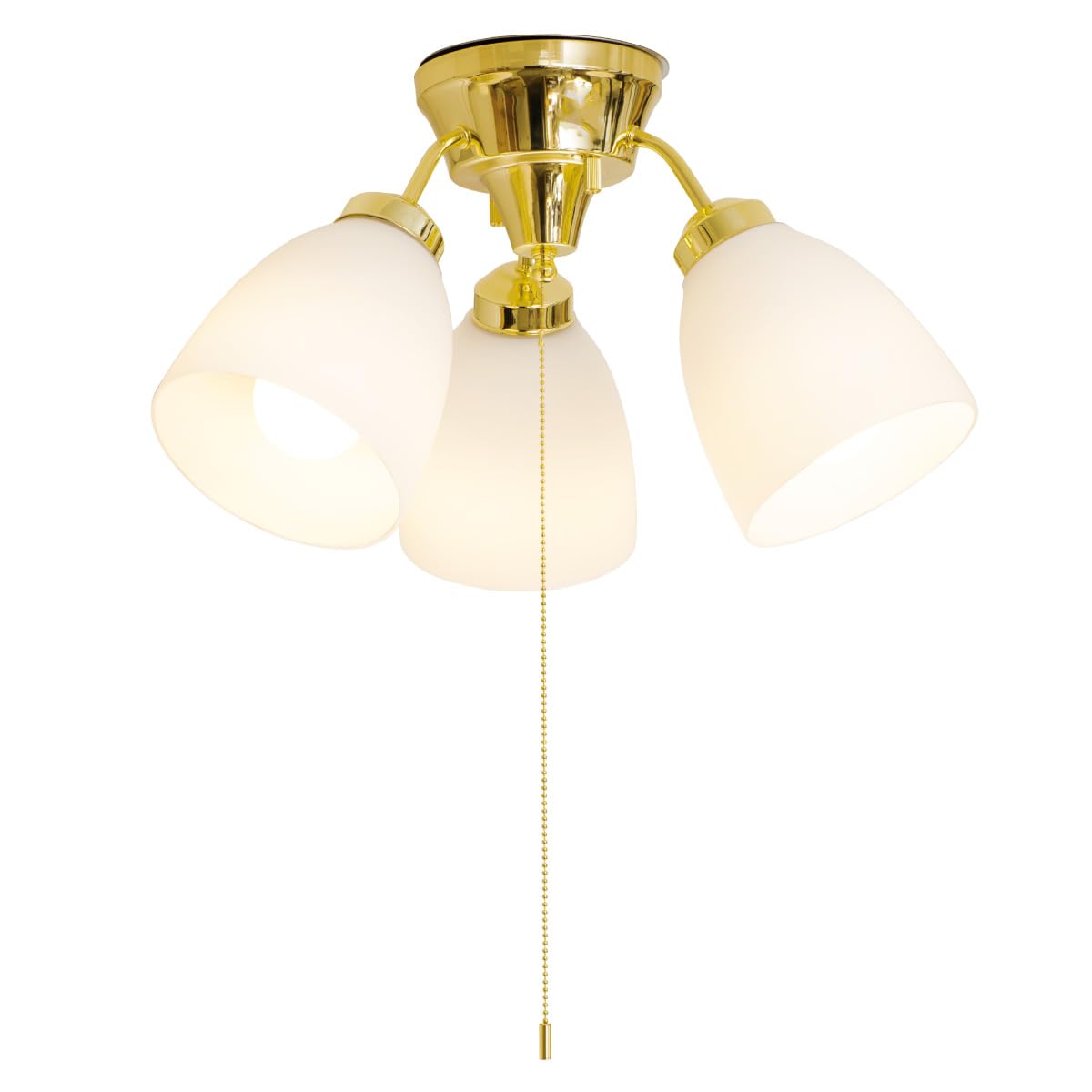 

Kishima Manon Ceiling Light, Gold, 3 Lights, GEM-6925