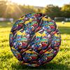 Pallone da Calcio Stampato Colombia Taglia 5 Resistente all'Usura Standard da Allenamento per Adulti Regalo per Appassionati per Partite Sportive Indoor Outdoor