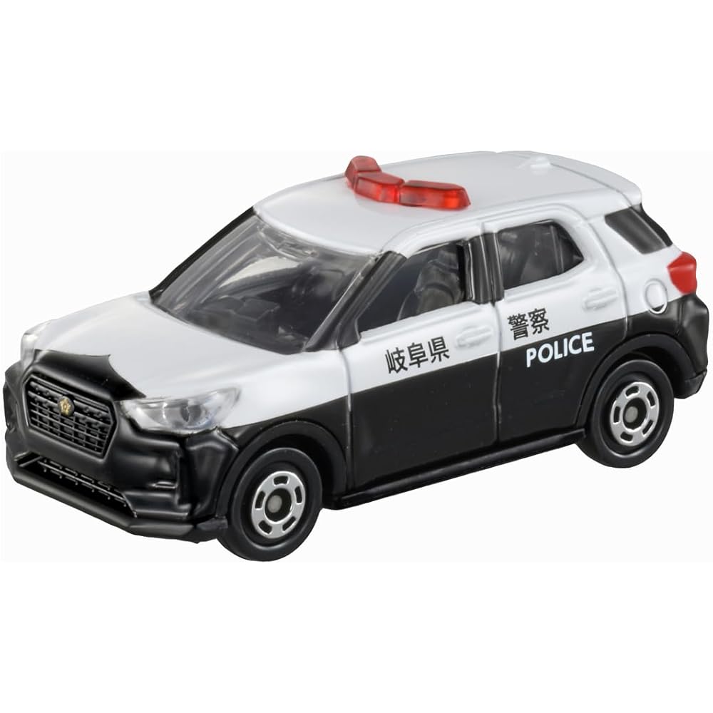 

Takara Tomy Tomica No.81 Daihatsu Rocky Patrol Car Toy for Ages 3 and Up Miniature Vehicle