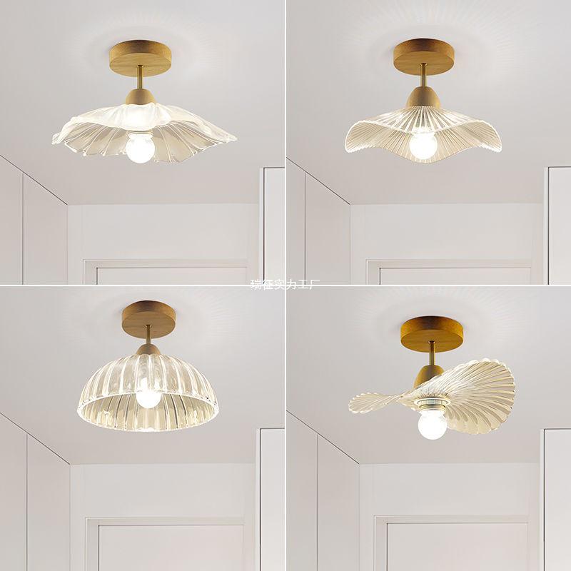 Nowoczesna Minimalistyczna Lampa Sufitowa w Kształcie Kwiatu do Korytarza, Klatki Schodowej, Balkonu lub Foyer