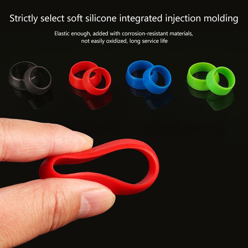 1Pc Bicycle Silicone Waterproof Mountain Bike Seat Post Protection Bicycle Seat Post Rubber Ring Dust Cover