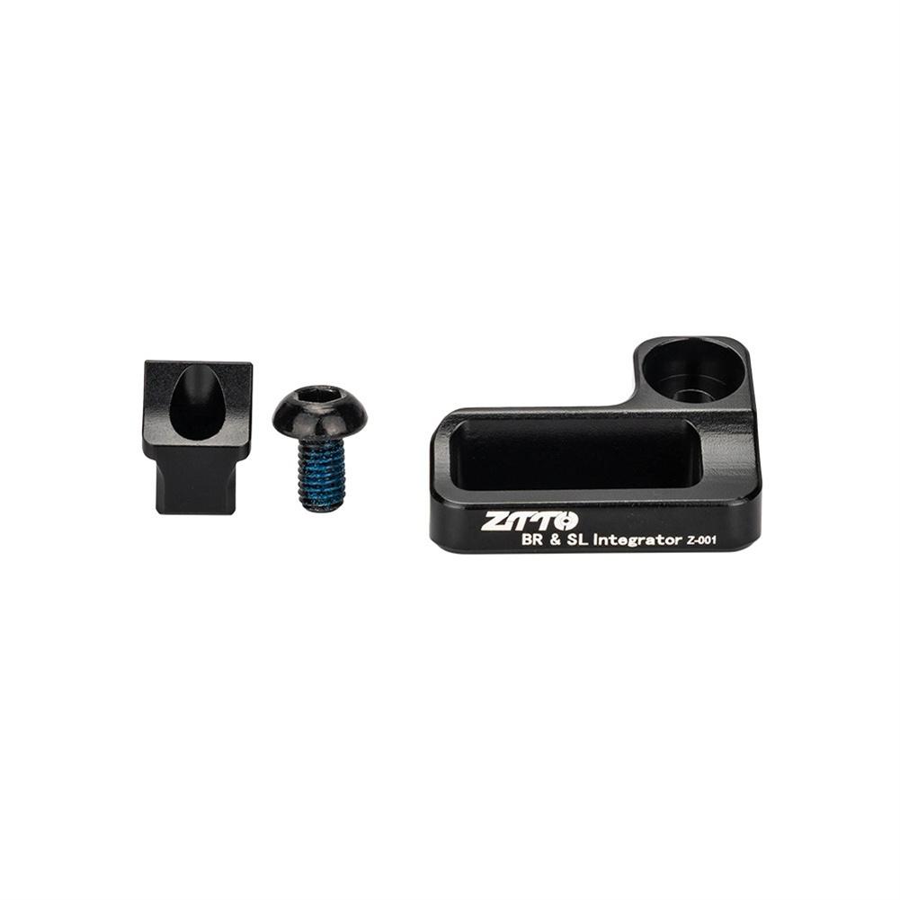 Mountain Bike Aluminum Alloy Shifter Adapter, Brake Shifter Connectors Aluminium Alloy Bicycle Brake Handle Front Derailleur Integrated Clamp For Moun