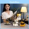 Inu Shiba Schnauzer Plush Toy Cute Rottweiler Girls Children Holiday Gift Doll
