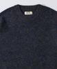GLW Mild Heathered Crew Neck Sweater Oversized Knit Black