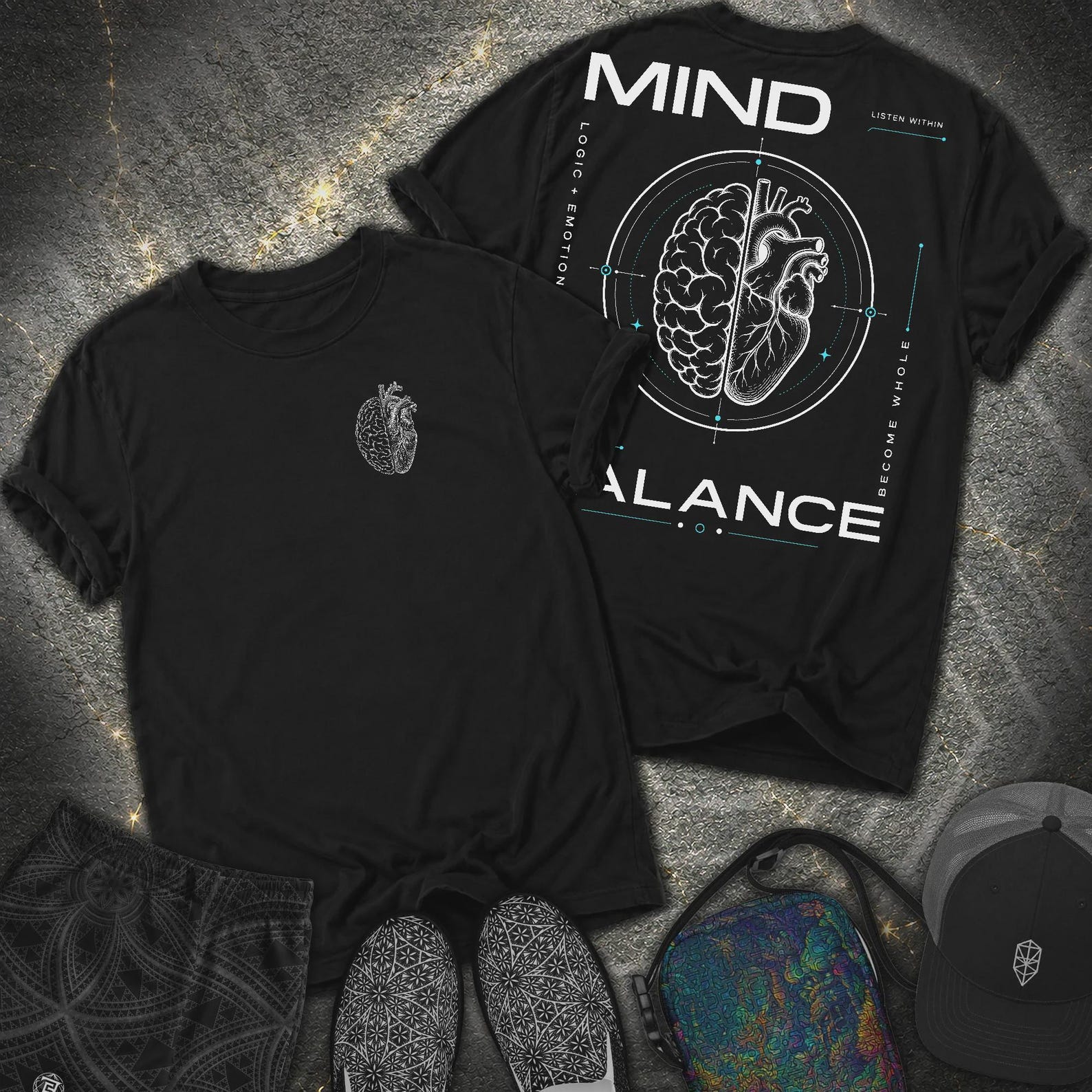 Mind Balance 2 Sided Comfort T-Shirt 2XL