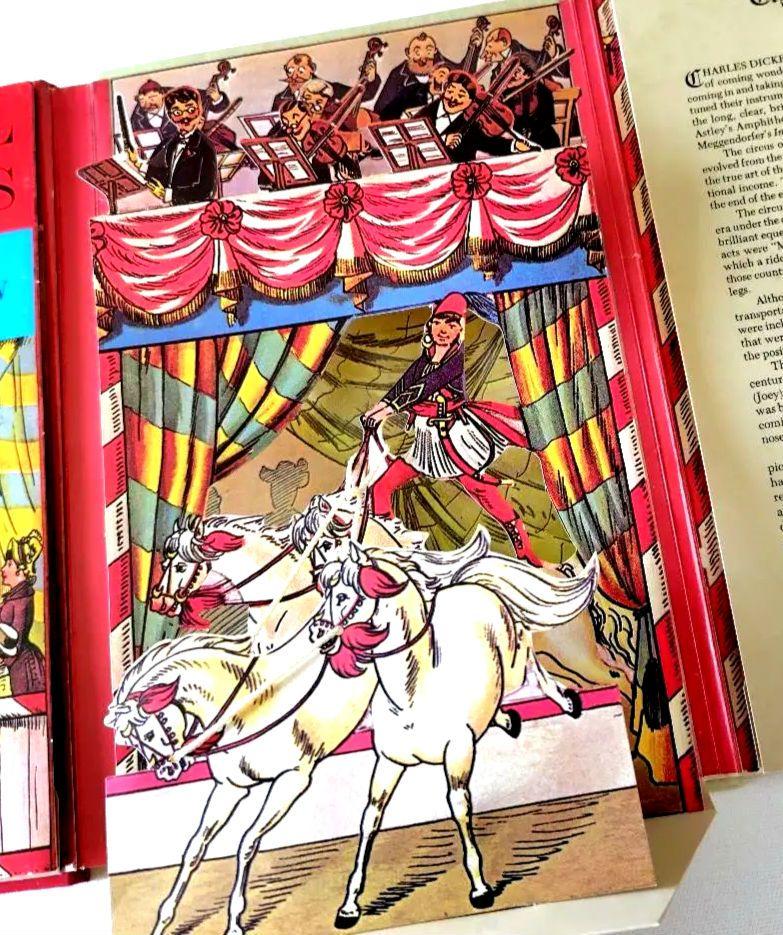 [USED] Panoramic Pop-up Picture Book Meggendorfer INTERNATIONAL CIRCUS