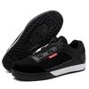 Mens Mountain Bike Cycling Shoes Flat Sole Stiff Rubber Outsole Breathable MTB Clipless Pedal