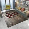 3D Beast Paw Print Claw Cartoon Carpet Rug for Home Living Room Bedroom Sofa Doormat Decor,kids Play Area Rug Non-slip Floor Mat