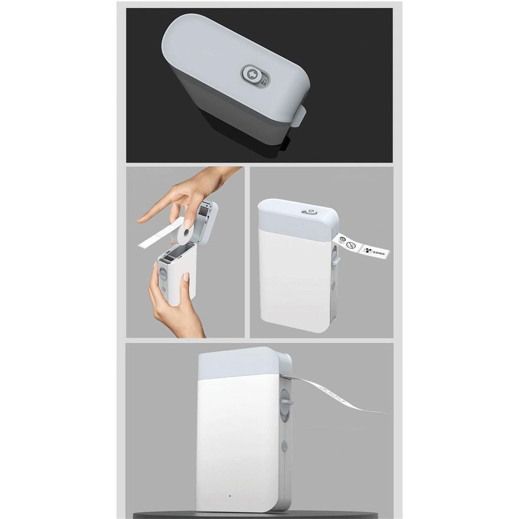 Upgrade Pocket Bluetooth Label Maker Printer Machine Direct Thermal Office Home