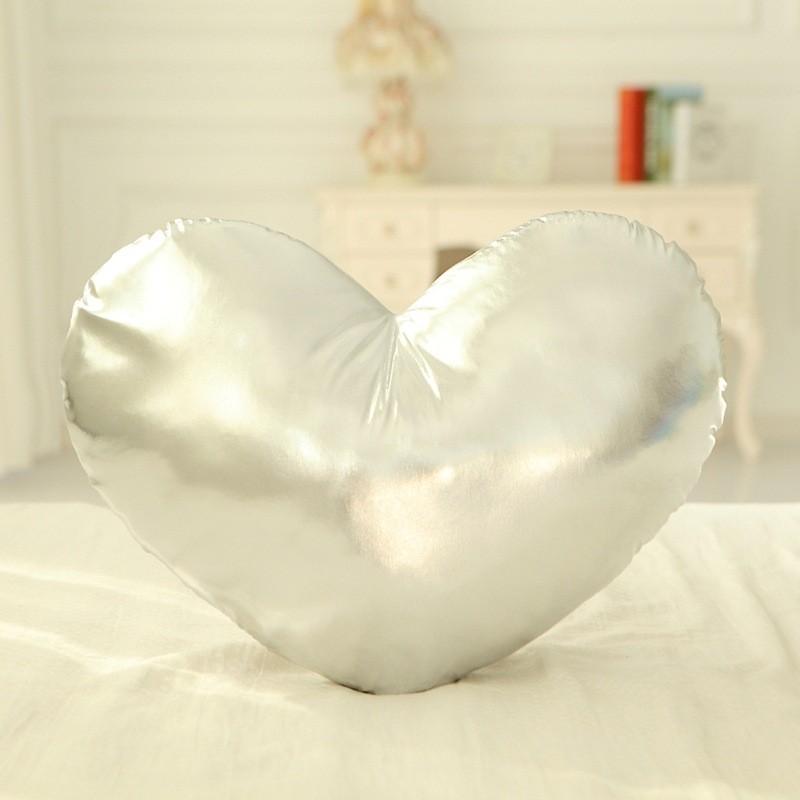 Gold Red Silver Heart Moon Star Cushion Pillow For Sofa And Room Decoration