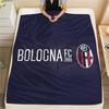 Bologna FC pattern Flannel Blanket, High quality Comfortable for All Seasons, Home Decor, Warmth and Comfort, Perfect for Gifts.
