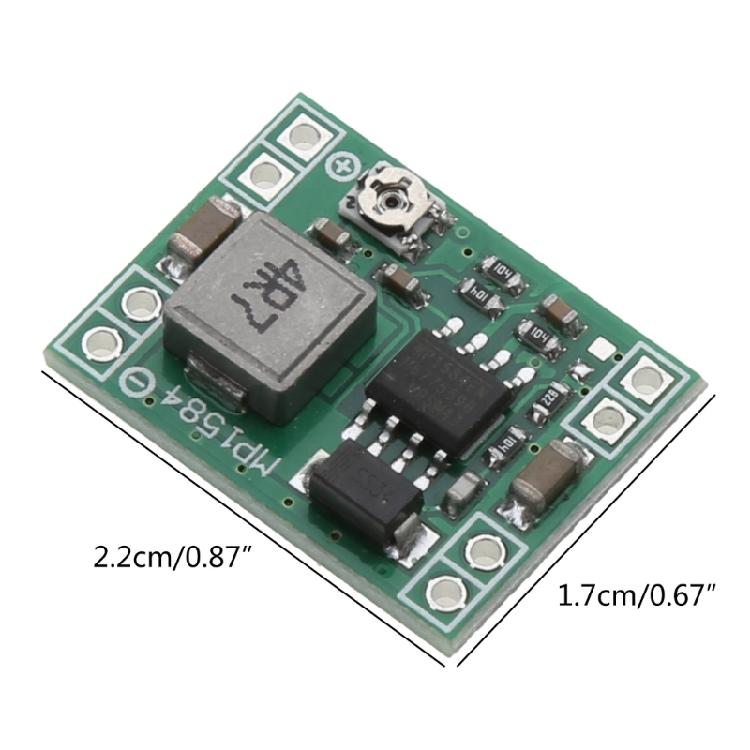 DC-DC Step Down Supply Module MP1584 3A Adjustable Power Step-down Board 24V -3V