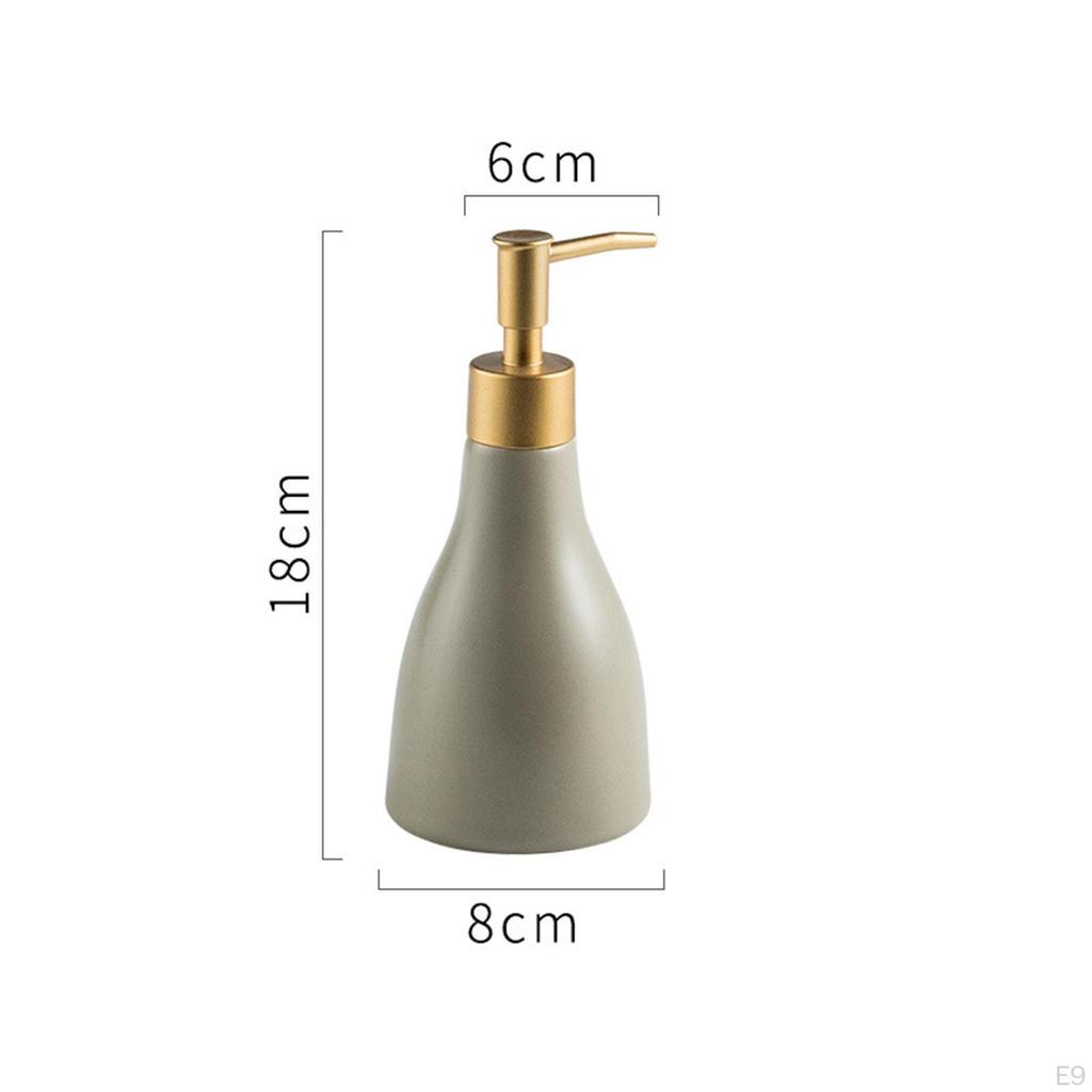280ml Dispenser Bottle with Refillable for Bathroom Accessories