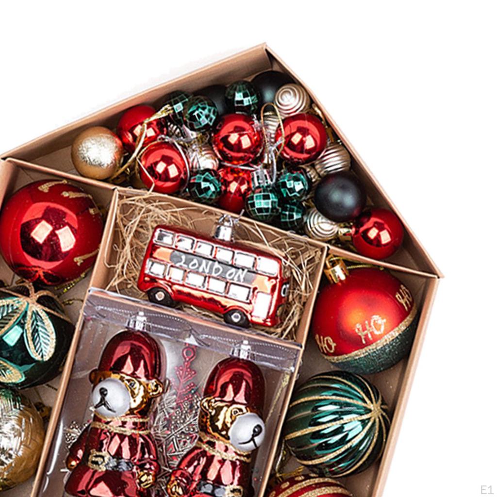 70 X Christmas Tree Hanging Tags Decoration Pendant Costume Baubles