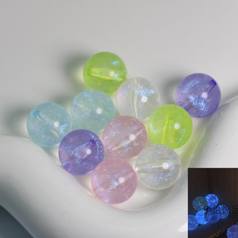 

Mermaid Luminous Bead DIY Jewelry & Phone Chain Bag Accessories белый