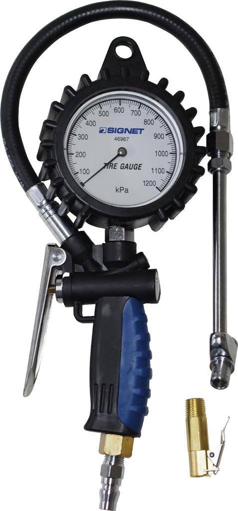 SIGNET 46967 Tire Gauge with Pressure Function Increasing/Decreasing (0-1200KPA)