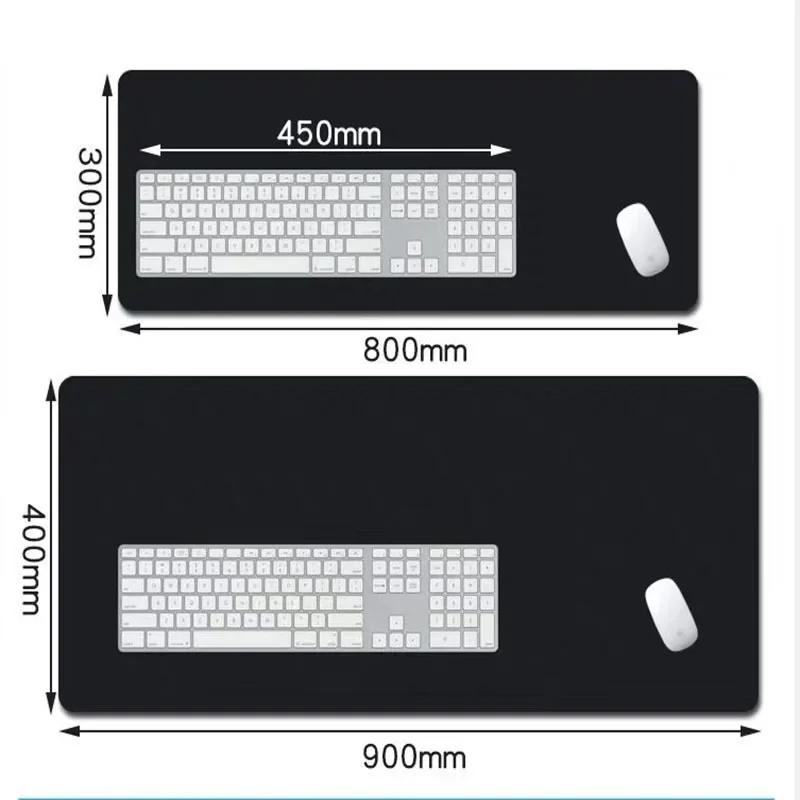 Cute Green Anime Mouse Pad Gaming Large Home New HD Mousepads XXL 90x40cm keyboard pads Office Soft Non-Slip Carpet PC Mice Mat