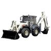 Simulation Double-Head Forklift & Excavator Alloy Model for Kids