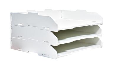 YFS A3 File A3 Desk Letter A3 Clear File Document Tabletop 1 2 3 4 5 Tiers Horizontal 3 Rack, Horizontal/Vertical, White, Black, Tray, Case, Storage,