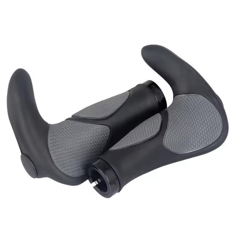 TPR Rubber Integrated Cycling Ergonomics Bicycle Handlebar Grips Shock Absorption MTB BMX Mountain Bicycle Handlebar Grips