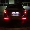 2x Car Rear Bumper Drving Braking lighting Red LED Reflectors Warning Tail Lamps