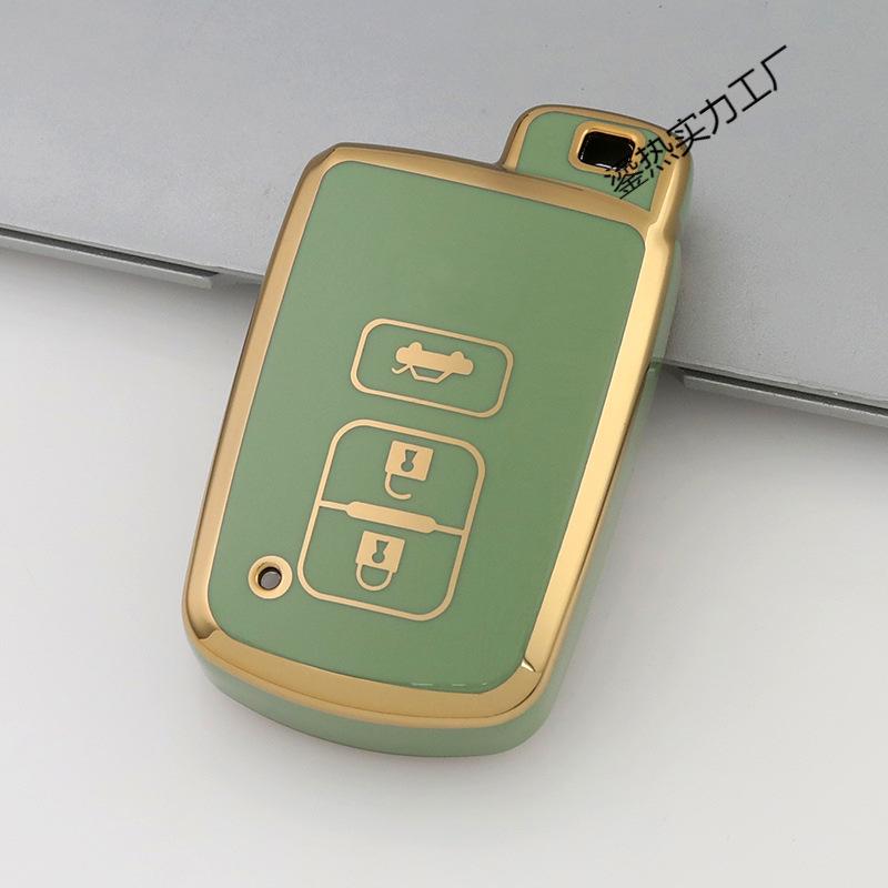 TPU Key Case Cover for Toyota: Avalon, Camry, Corolla, Highlander, RAV4