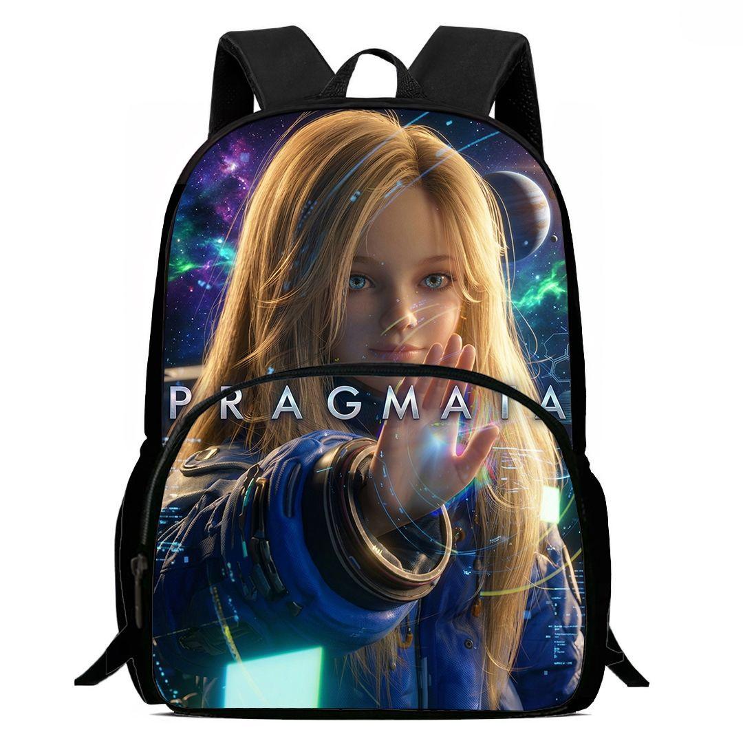 

Lightweight PRAGMATA Diana Bag, Multi-purpose Casual Backpack for Teens