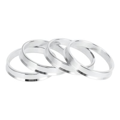 INFINAUTO Hub Centric Rings 54.1mm Inner To 60.1mm Outside Diameter Vehicle Wheel Hub Rings Aluminum Alloy 4pcs