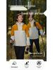 Unisex Wasserdichte Sturm-Kapuzenjacke mit gesticktem Logo für Herbst/Winter