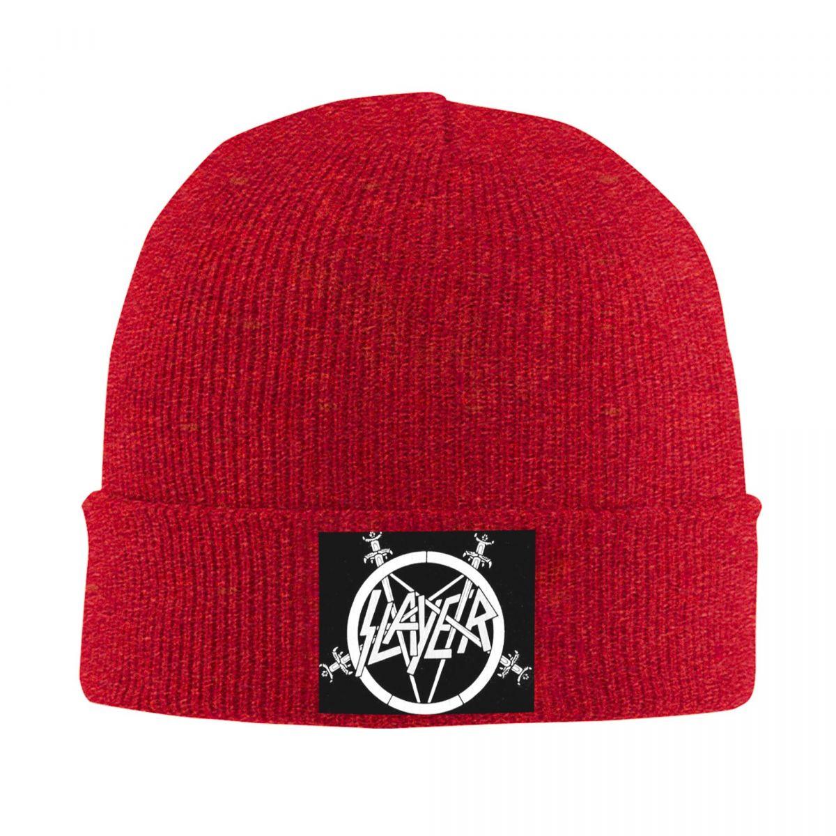 

Slayers Logo Warm Knitted Cap Hip Hop Bonnet Hat Autumn Winter Outdoor Beanies Hats for Unisex Adult One Size