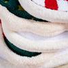 Absorbent Christmas Hand Towel Coral Fleece Kitchen Cleaning Rag Cute Xmas Handkerchief