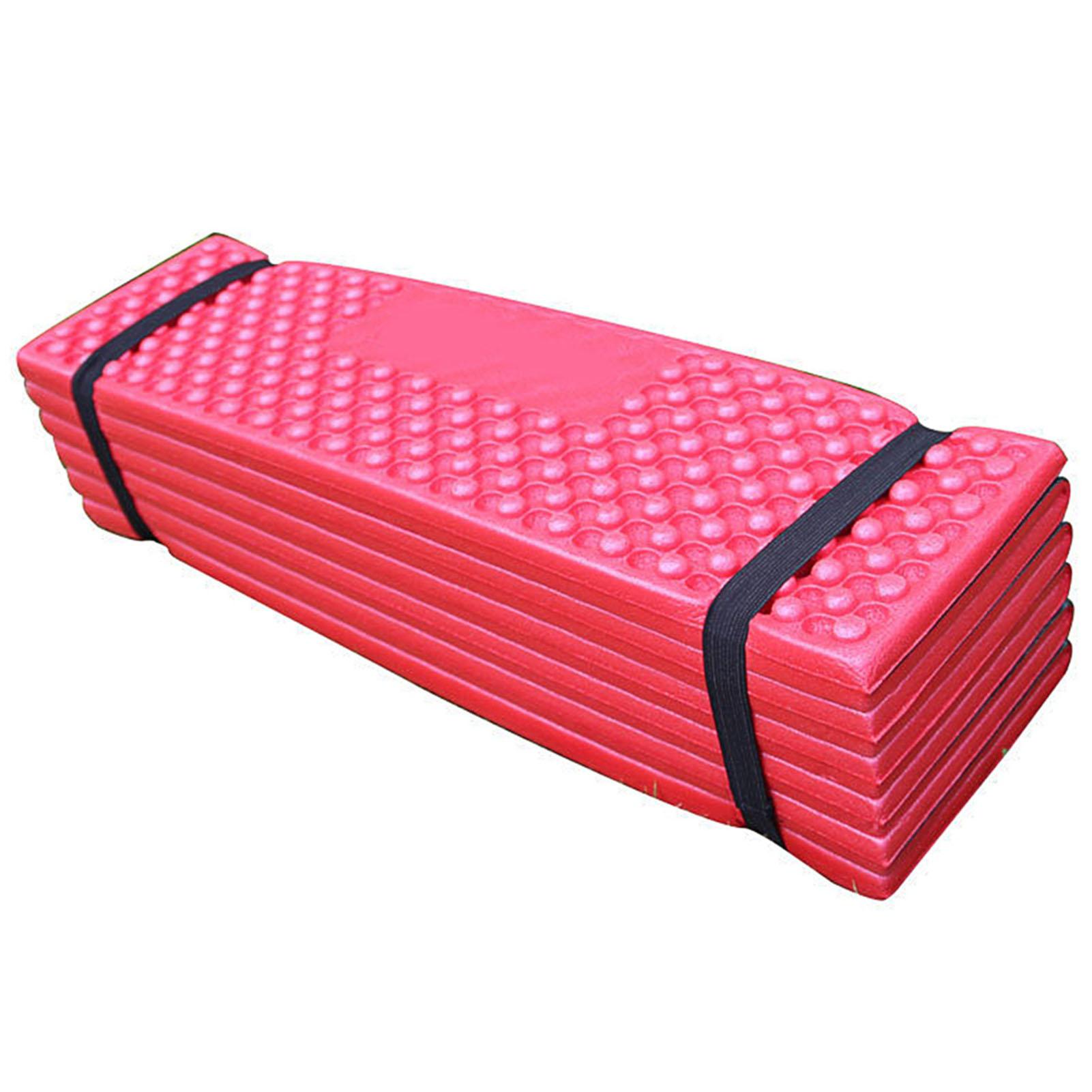 

Camping Mat Ultralight Foam Camping Mat Seat Folding Beach Mat Picnic Mat Sleeping Pad Outdoor Mattress Red