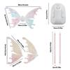Luminous Butterfly Fairy Wings Toy for Girls - Musical Angel Props, Perfect Christmas Gift