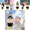 Adorable Crayon Shin Chan Labubu Figurine Perfect For Collectors And Fans Alike
