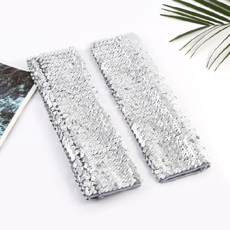 Elegant Glittering Sequins Arm Covers Elastic Arm Sleeves For Carnivals Party And Music Festival Dressingup Props