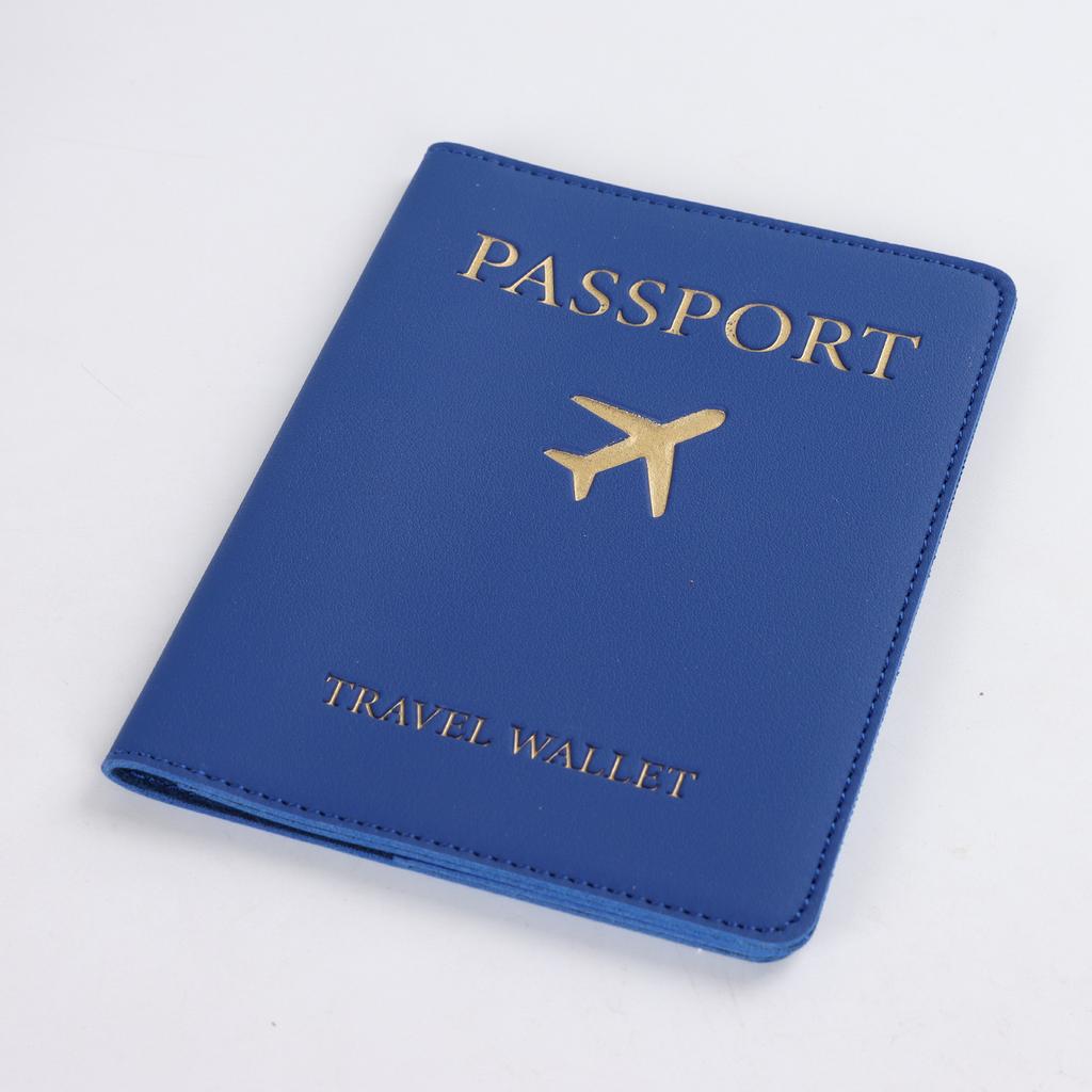 Fashion Leather Passport Cover Hot Sale Simple Women Men Travel Wedding Passport Cover Holder Fashion Wedding Gift