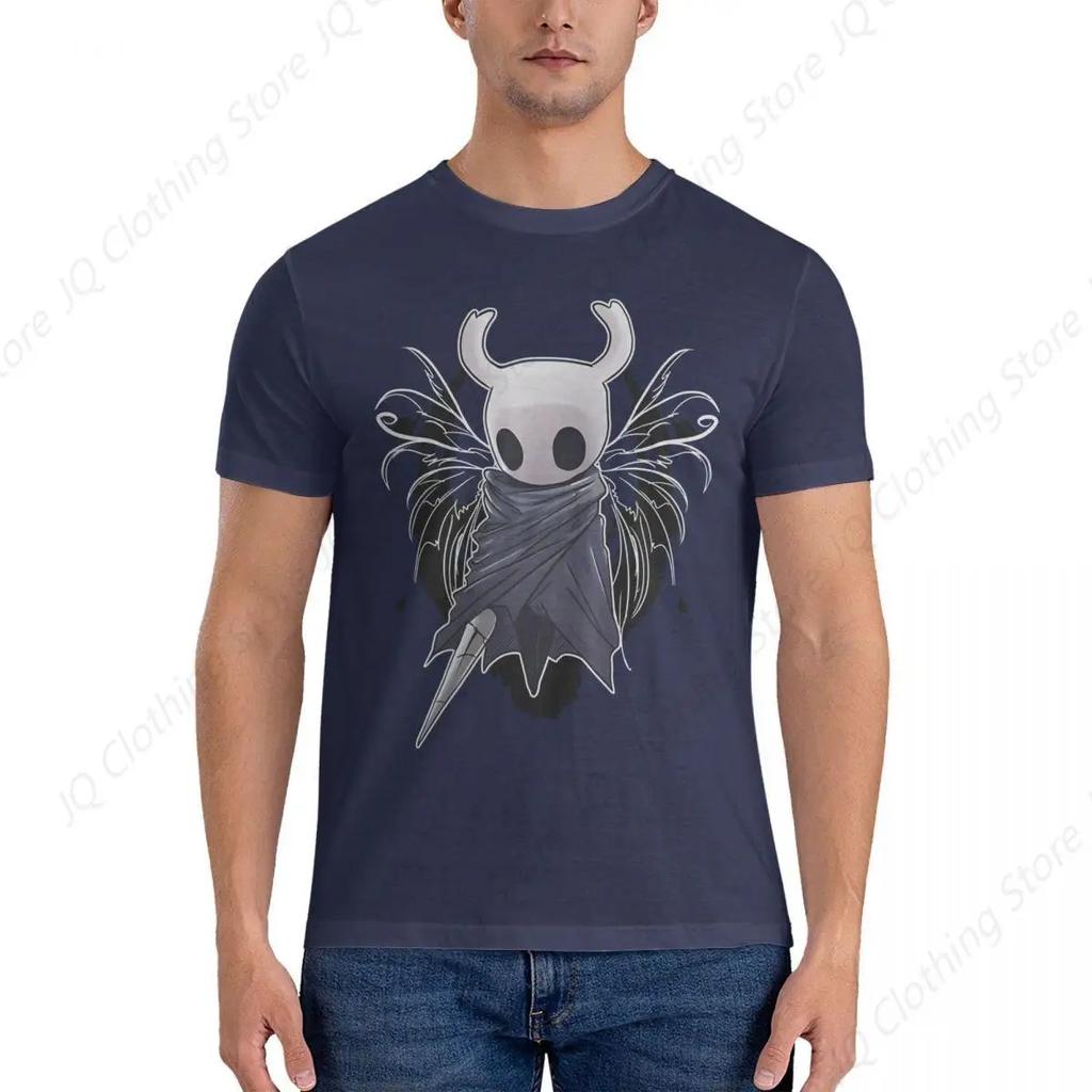 Alone Men T Shirt The Hollow Knight Awesome Tee Shirt Short Sleeve Crew Neck T-Shirts Pure Cotton New Arrival Tops