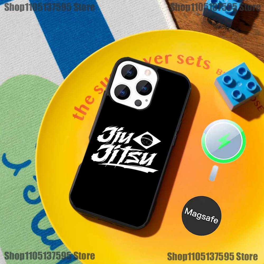 BJJ Brazilian Jiu Jitsu Phone Case For iPhone 17,16,15,14,13,12,11,Pro,Max,Plus,Mini,SE4,E Magnetic Magsafe Wireless Charging