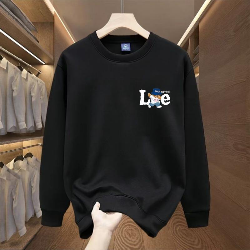 Trendiges Amerikanisches Print Crewneck Sweatshirt - Herbst Langarm, 10% Rabatt!