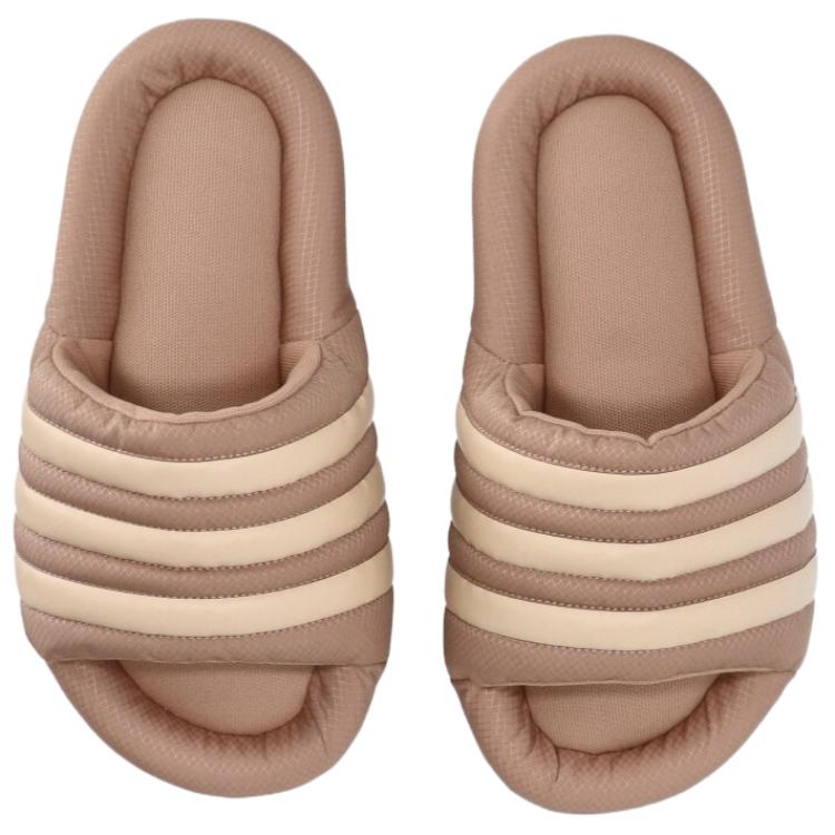 Adidas Originals Adilette 24 Comfortable Versatile Non-Slip Slide Sandals Unisex Footwear Brown JH7797