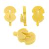 Violin Mute Rubber Wear Resistant Compact Size High Stability Super Soft Practice Portable