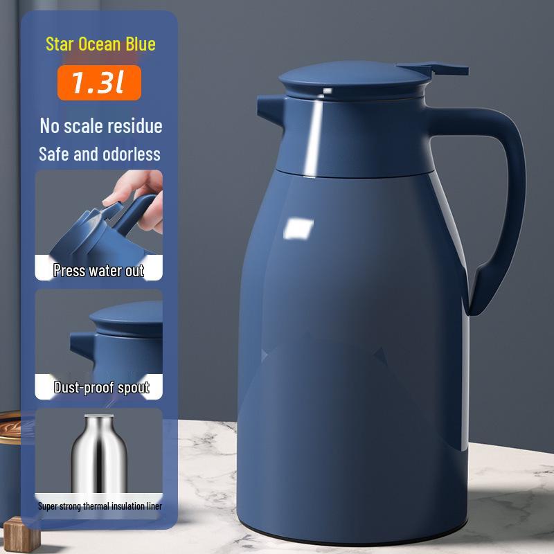 2024 Insulated Glass Thermos Flask - Large Capacity Water Kettle